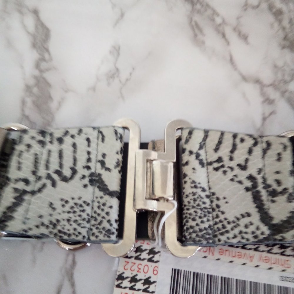 Via Spiga Colorblock Stretch Belt S Nwt